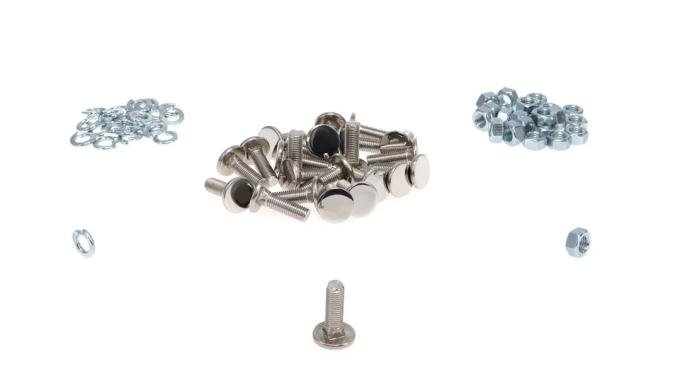 AMD Rear Fender Bolt Kit, 72pcs, Stainless, 48-79 Ford Pickup Truck Flareside X780-4548-S