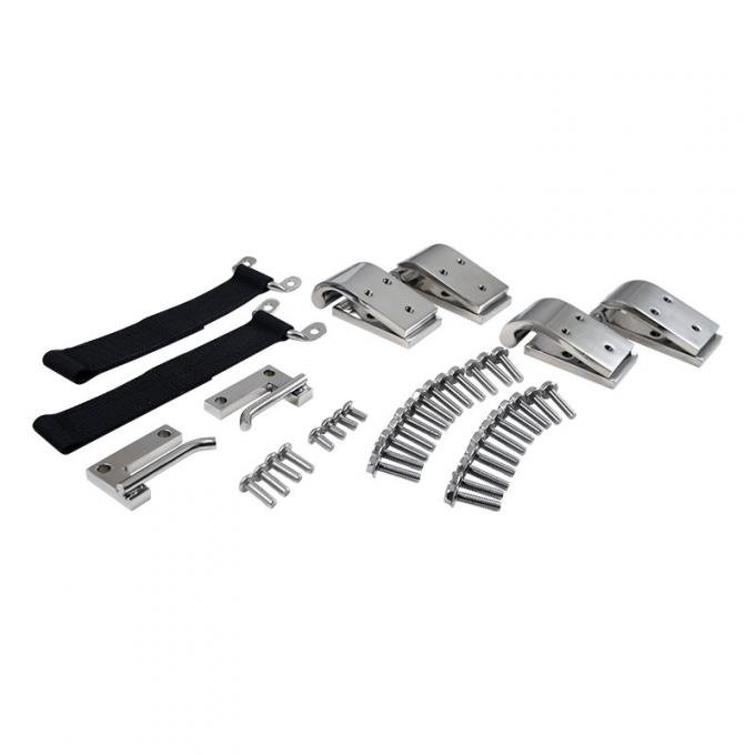 Dennis Carpenter Quick Release/Lift Off Door Hinge Kit - 1966-77 Ford Bronco C6TZ-9722800-SK