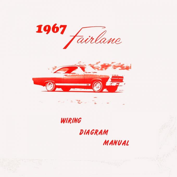 Dennis Carpenter Book - Wiring Diagram Manual - Fairlane - 1967 Ford Car   MP-138