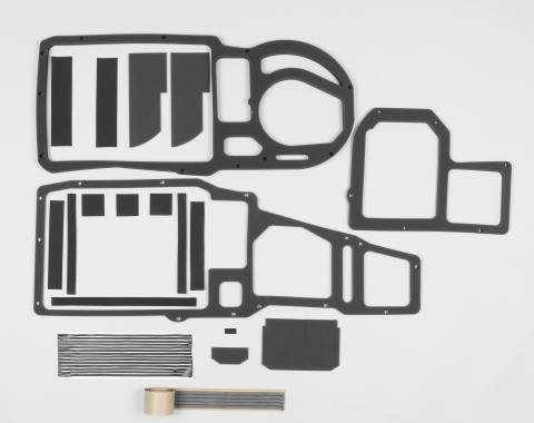 Detroit Muscle Technologies Ford 65-68 Galaxie Custom AC Heater Box Restoration Rebuild Seal Gasket Kit FORD-GAL6568HB10