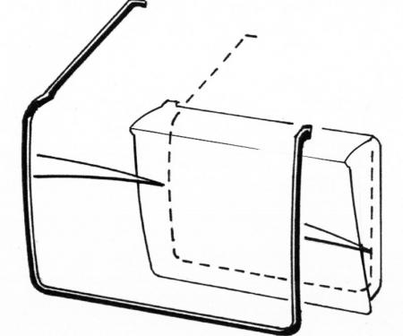 Dennis Carpenter Door Seal Kit - Hardtop & Convertible - 1963-64 Ford Galaxie C3AZ-7620530-PR