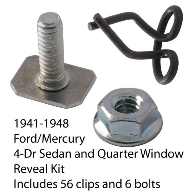 Dennis Carpenter Molding Clip - 1941-48 Ford Car   11A-20009