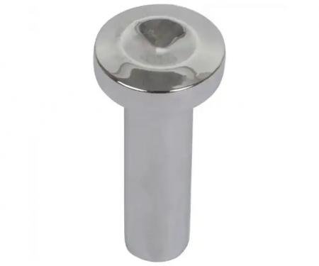 Door Lock Button - Die-Cast Chrome