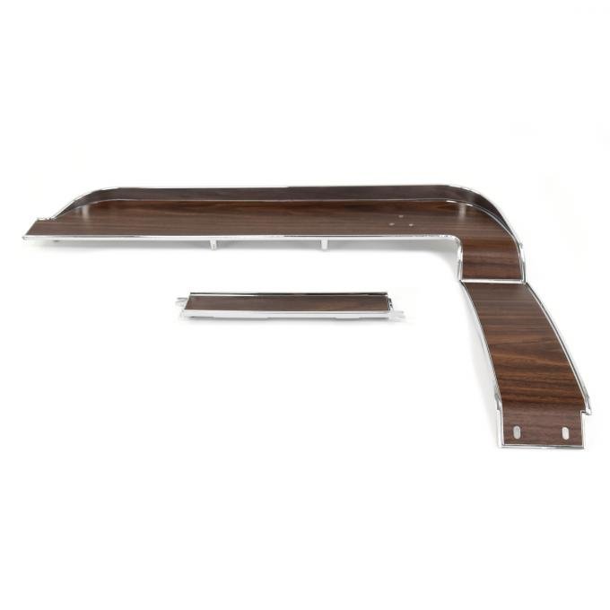 ACP Dash Trim Set Upper/Center/Lower Deluxe Interior Woodgrain For Cars Without Air Conditioning FM-BI004C