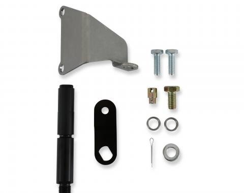 B&M Cable Bracket & Shift Lever Kit, Pro Gate Shifter, 4R100/E4OD 40508