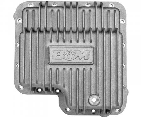 B&M Hi-Tek Deep Transmission Pan, Ford C6, Aluminum 40281