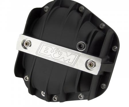 B&M Hi-Tek Aluminum Differential Cover for Dana 60/70, Black 11314