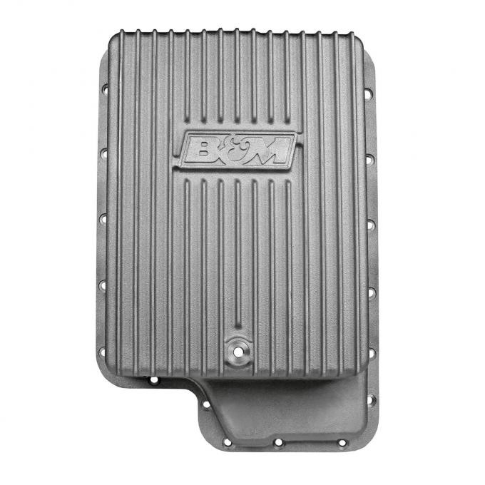 B&M Hi-Tek Deep Transmission Pan, Aluminum 40295