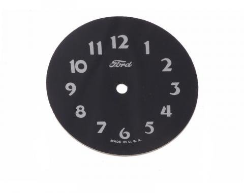 Dennis Carpenter Clock Face - 1928-35 Ford Car   B-15034