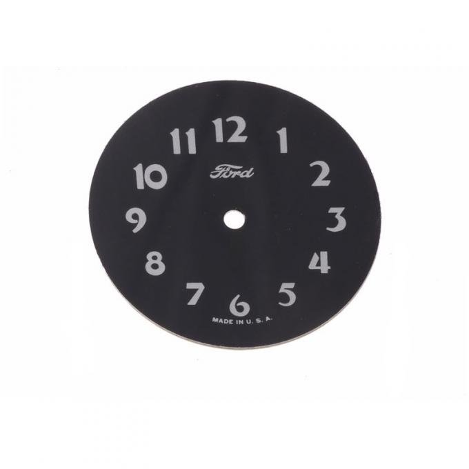 Dennis Carpenter Clock Face - 1928-35 Ford Car   B-15034