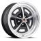 Legendary Wheels 15 X 8 Magnum Alloy Wheel, 5 on 4.75 BP, 4.75 BS, Gloss Black / Machined LW50-50857A