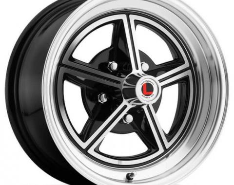 Legendary Wheels 15x7 Alloy MAGSTAR RIM-BLACK Wheel LW30-50754A