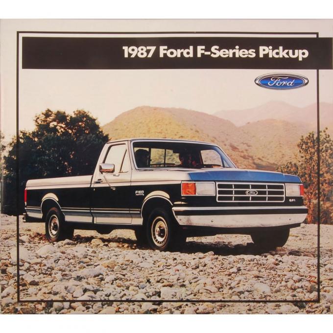 Dennis Carpenter Sales Brochure - F-Series Truck - 1987 Ford Truck TR-8730