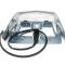 AMD Park Lamp Assembly, Clear Lens with Stainless Bezel, LH or RH, 55 F100 F250 F350 Ford Pickup Truck X137-4555