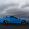 GlassSkinz 2015-2020 Mustang Bakkdraft Rear Window Valance / Louver BAKKDRAFTS550-QTR | Light. Blue N6