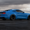 GlassSkinz 2015-2020 Mustang Bakkdraft Rear Window Valance / Louver BAKKDRAFTS550-QTR | Perf Blue FM