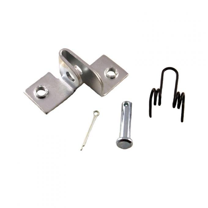 Dennis Carpenter Hood Safety Latch Bracket and Spring Kit - 1951-52 Ford Truck     1C-16980-KIT