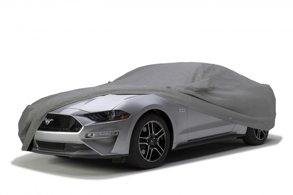 Covercraft 2020-2023 Ford Mustang Custom Fit Car Covers, 3-Layer Moderate  Climate Gray C18565MC Blue Oval Classics