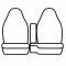 Covercraft Precision Fit Leatherette Front Row Seat Covers GTF165LTSN