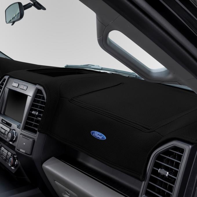 Covercraft 2015-2020 Ford F-150 Ford Official Licensed Limited Edition Custom DashMat, Black 62092DF24-01-25