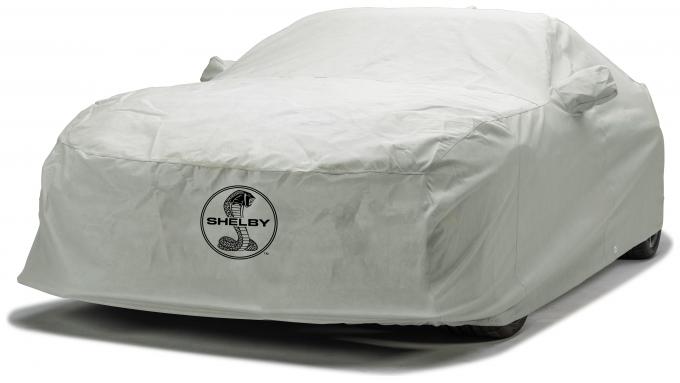 Covercraft 2020-2022 Ford Mustang Custom 3-Layer Moderate Climate Car Cover with Shelby Snake logo C18188FO120MC