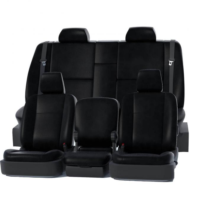 Covercraft 2015-2024 Ford Edge Precision Fit Leatherette Second Row Seat Covers GTF606LTBK