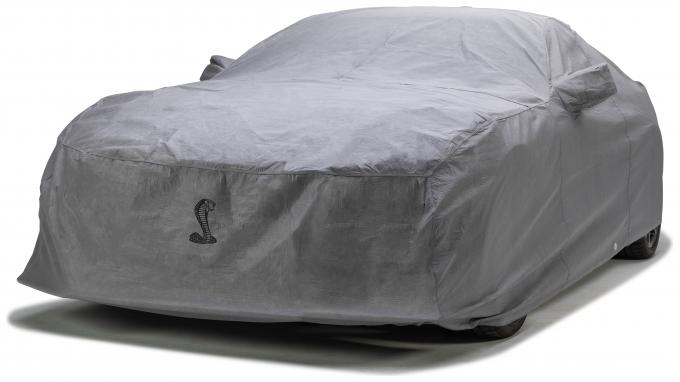 Covercraft 1982-1986 Ford Mustang Custom 5-Layer Indoor Car Cover with Official Ford Licensed Black Mus C12386FD22IC