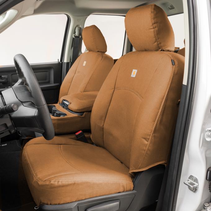 Covercraft 2021-2023 Ford F-150 Carhartt PrecisionFit Front Row Seat Covers GTF4302ABCABN