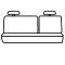 Covercraft Precision Fit Leatherette Second Row Seat Covers GTF409LTMG