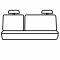 Covercraft 2009-2011 Ford Focus Precision Fit Endura Second Row Seat Covers GTF504ENRB