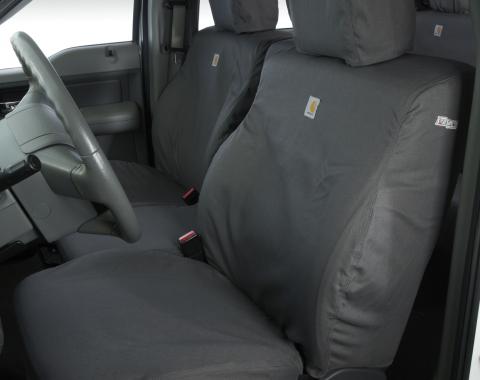 Covercraft 2011-2014 Ford F-150 Carhartt SeatSaver Custom Seat Cover, Gravel SSC3418CAGY