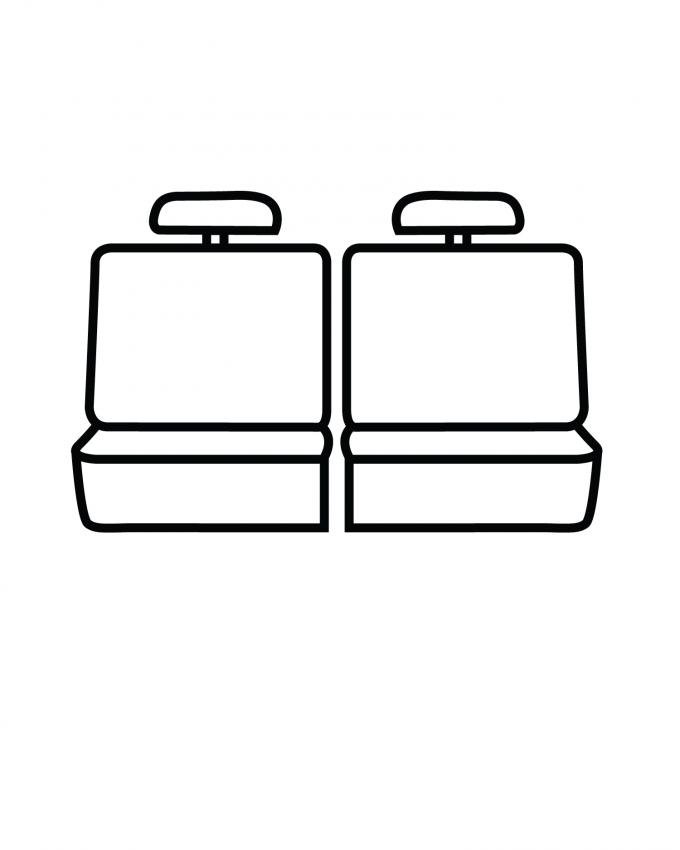 Covercraft 2010 Lincoln MKT SeatSaver Custom Seat Cover, Waterproof Grey SS7424WFGY