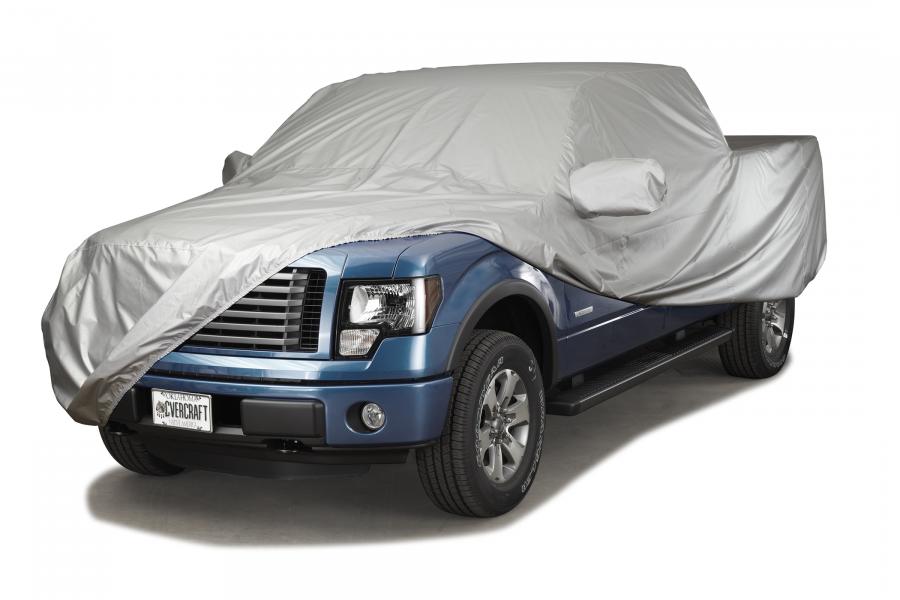 Covercraft 2009-2014 Ford F-150 Custom Cab Area Cover Reflectect, Silver  C18068RS Blue Oval Classics