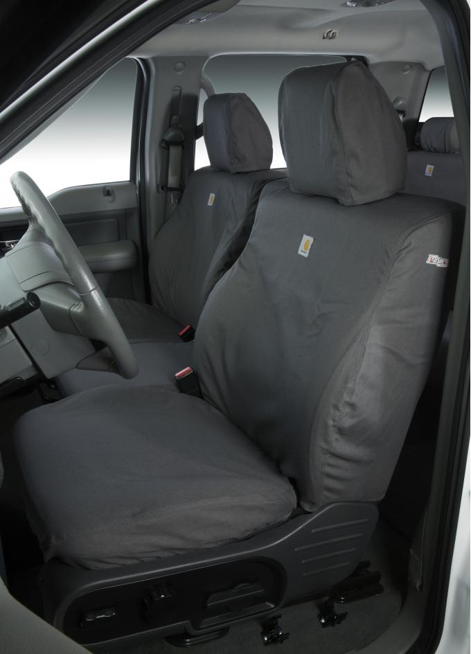 Covercraft 2013-2014 Ford F-150 Carhartt SeatSaver Custom Seat Cover, Gravel SSC8426CAGY