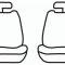 Covercraft 2020-2024 Ford Explorer Precision Fit Endura Front Row Seat Covers GTF4184ABENCS