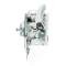 AMD Door Latch with Screws, LH, 56 F100 F250 F350 Ford Pickup Truck X535-4556-L