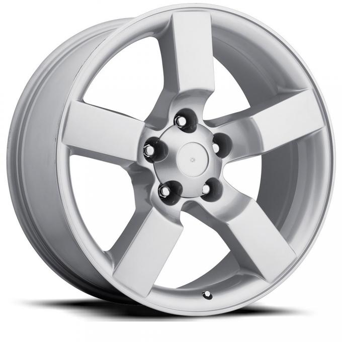 Factory Reproductions Ford Lightning Wheels 20X9 5X135 +8 HB 87 2001 Ford Lightning Silver With Cap FR Series 50 50090083504