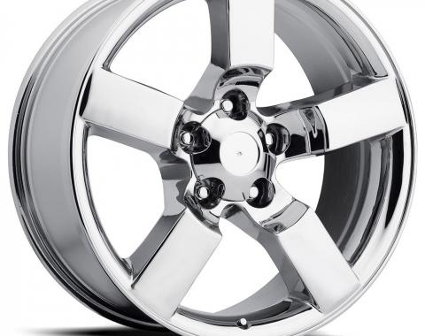 Factory Reproductions Ford Lightning Wheels 20X9 5X135 +8 HB 87 2001 Ford Lightning Chrome With Cap FR Series 50 50090083501