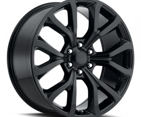Factory Reproductions Ford Expedition Wheels 22X9.5 6X135 +44 HB 87.1 Expedition Gloss Black With Cap FR Series 52 52295443602