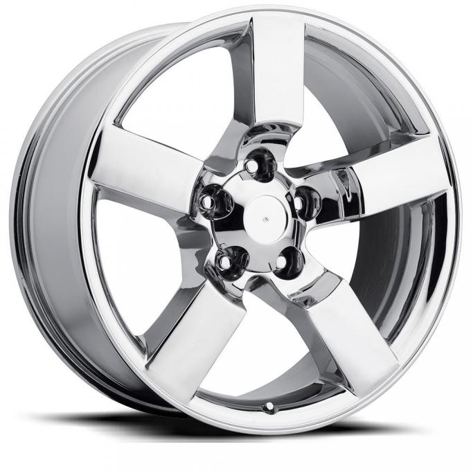 Factory Reproductions Ford Lightning Wheels 20X9 5X5.5 +8 HB 87 2001 Ford Lightning Chrome With Cap FR Series 50 50090085501