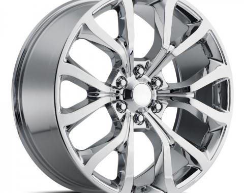 Factory Reproductions Ford Expedition Wheels 22X9.5 6X135 +44 HB 87.1 Expedition Chrome With Cap FR Series 52 52295443601