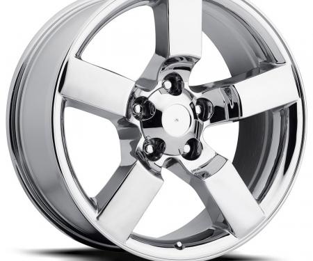 Factory Reproductions Ford Lightning Wheels 20X9 5X135 +8 HB 87 2001 Ford Lightning Chrome With Cap FR Series 50 50090083501