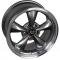 Machined Lip Anthracite Replica Wheels fit Ford Mustang (Bullitt style) 17x8