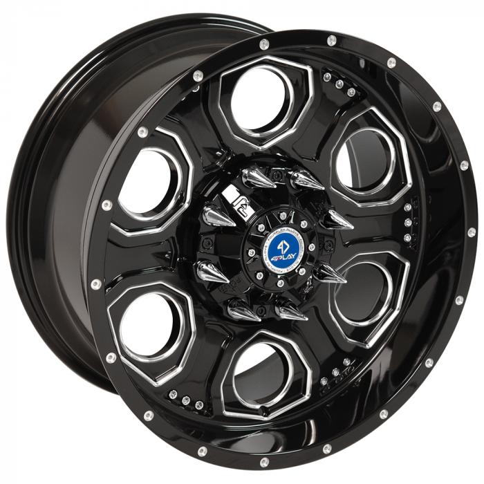 Will dodge 8 lug wheels fit a ford