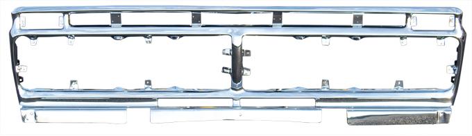 AMD Grille Shell, Chrome Steel, 73-77 Ford F100; F150; F250 160-4573-1C