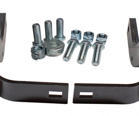 AMD Rear Bumper Bracket Set, Paintable, 48-52 F1 F2 Stepside; 53-72 F100 F250 Stepside 970-4553-S