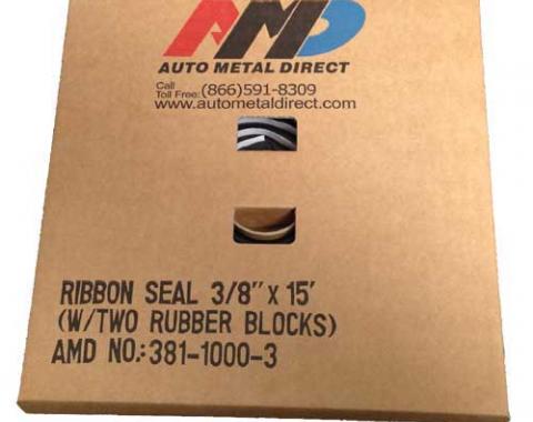AMD Window Ribbon Seal, 3/8" x 15' 384-1000-3