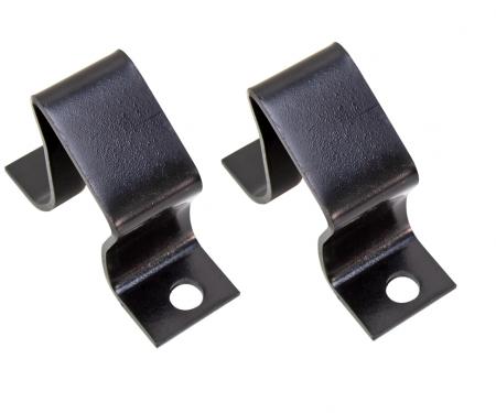 AMD Rear Seat Base Retainer Brackets (2pcs), 66-69 Fairlane; 68-69 Torino 425-8466-2P