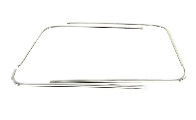 AMD Back Glass Molding Set, 4pc, 63-64 Galaxie Fastback X670-8963-S