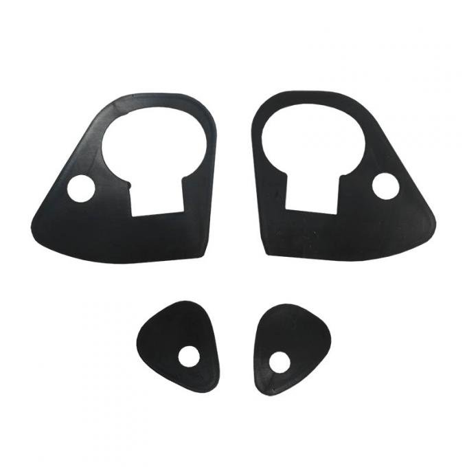 Dennis Carpenter Outside Door Handle Pads - 1962-64 Ford Car   C20Z-6222428-S